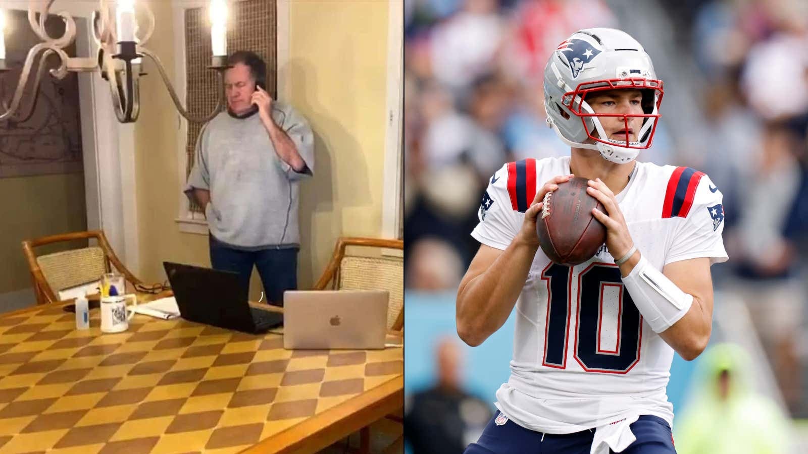 In a Fascinating Hypothetical, the Internet is Asking Whether Bill Belichick Would've Drafted Drake Maye