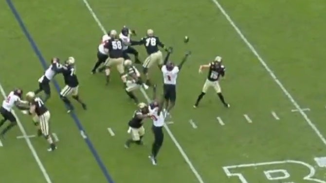 Purdue's Final Offensive Play In Their Loss To Rutgers Was A Comical Sequence Of Painful Events