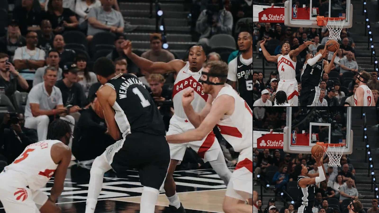 Pray For The NBA: Victor Wembanyama Is Now Pulling Off Perfect 360 Layups With Ease