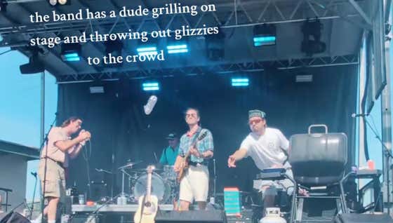 Rockstar Shit: The Most Important Member Of This Nashville Band Is The Dude Who Grills Hot Dogs On Stage And Throws Them Out To The Crowd