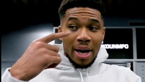 Giannis Says He Got A Black Eye Fighting Crime At A Grocery Store