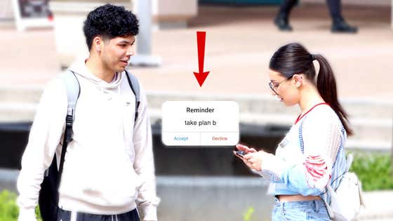 Awkward Phone Alarms Prank