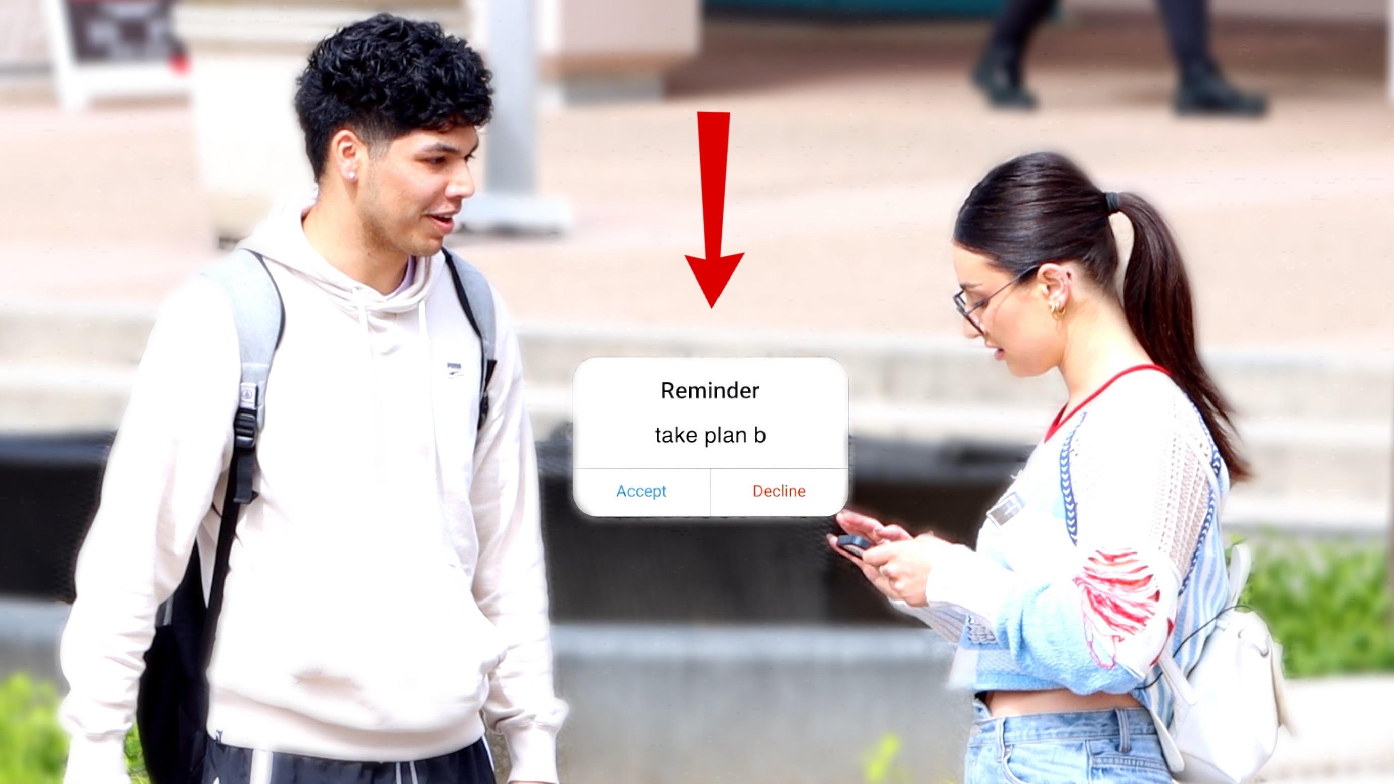 Awkward Phone Alarms Prank