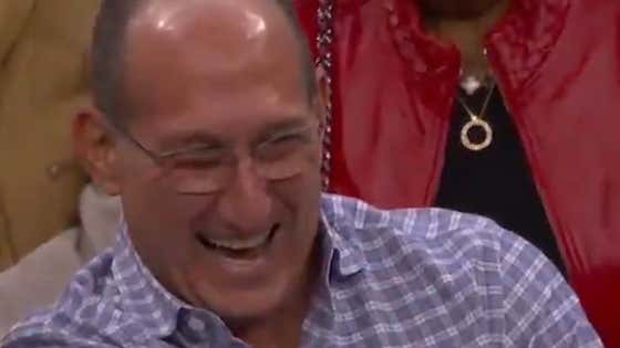 Mike Tirico Interviewed A Fan Sitting Behind Him In The Middle Of The Game Who Was Berating The Refs