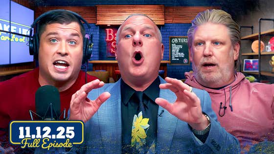 Notre Dame RB Jerimiyah Love, CFB Week 12 Preview & CFP Bracket | Wake Up Barstool Full Episode