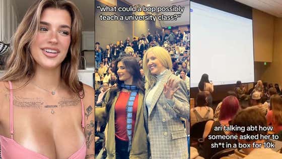 OnlyFans Model Ari Kytsya Got Invited To Speak At A College Psych Class With 1200 Students Covering Her Career & Human Sexuality And The Internet Is FURIOUS