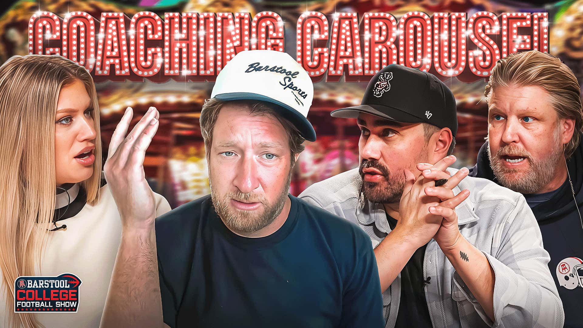 Breaking Down College Football's Crazy Coaching Carousel | Barstool College Football Show Week 13