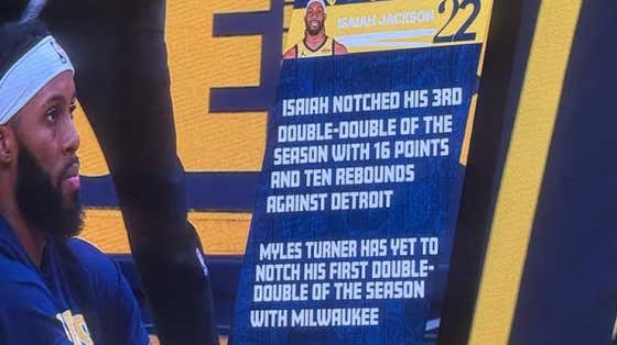 The Indiana Pacers Took A Shot At Myles Turner For Being A Bum This Season