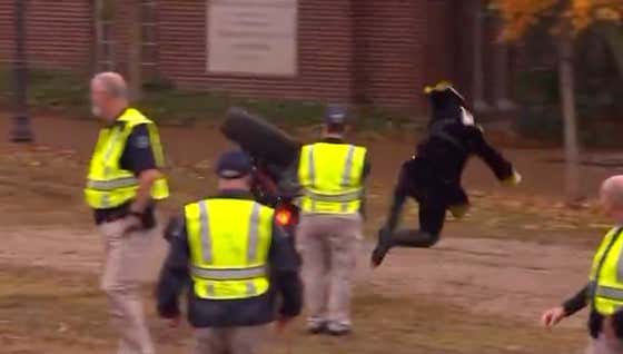 COMMODORE DOWN: Vanderbilt's Mascot Flipped an ATV and Narrowly Avoided Serious Injury Live on SEC Network