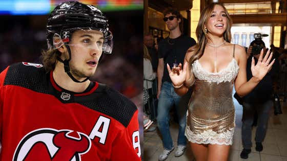 New Jersey Devils Injured Forward Jack Hughes (8-Weeks, Fleming Curse) Seen on Date With Tate McRae While Rehabbing Cut Hand