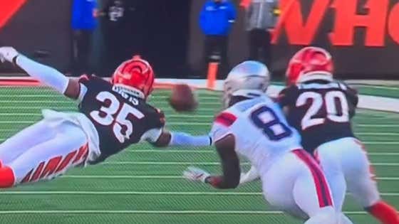 I'm Getting Roasted For Not Being A Real Ball Knower Because Of My Take From This Play In The Patriots/Bengals Game