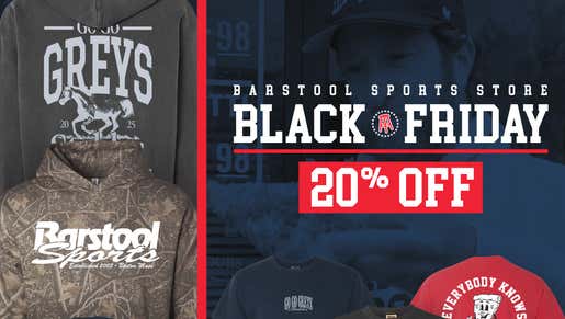 The Barstool Black Friday Sale Is Now Live