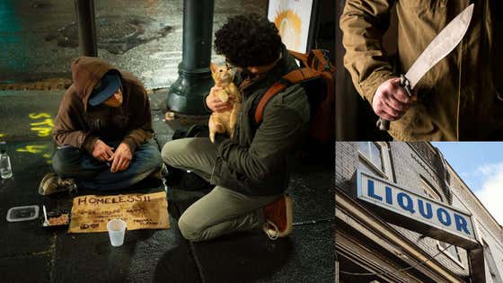 "It's Good For The Clicks And Views" – Wannabe Influencer Kid is On a Nationwide Tour Passing Out Machetes and Liquor to Homeless People