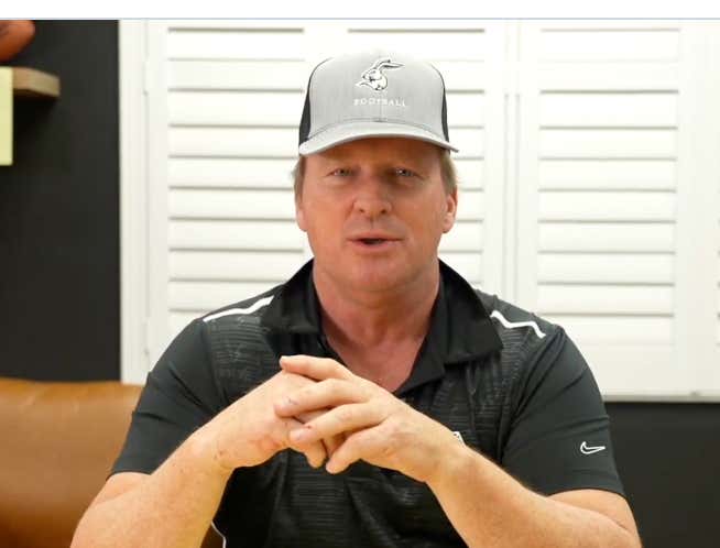 Coach Gruden's Plan To Have 5 'Play-In Games' For All The Teams Demanding A Spot Is The Perfect Fix For The College Football Playoffs