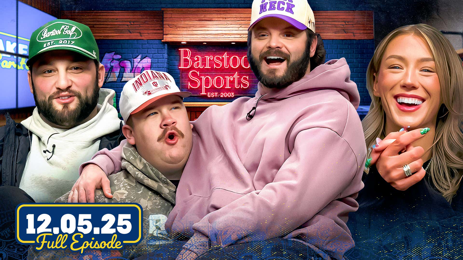 Lions Defeat Cowboys & CFB Championship Weekend With “The Bear” | Wake Up Barstool Full Episode