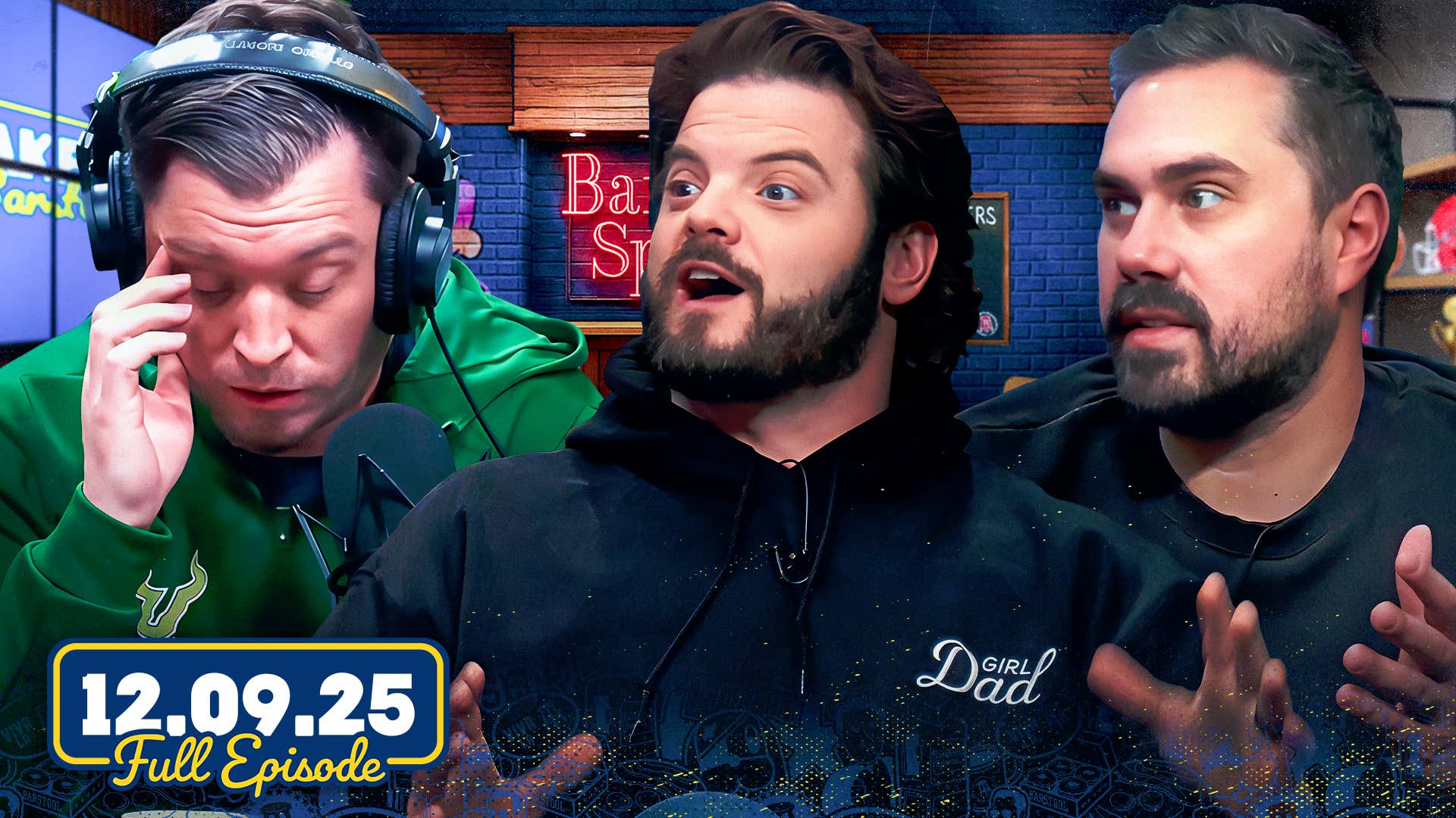 Chargers Beat Eagles on MNF & College Basketball Teams To Watch | Wake Up Barstool Full Episode