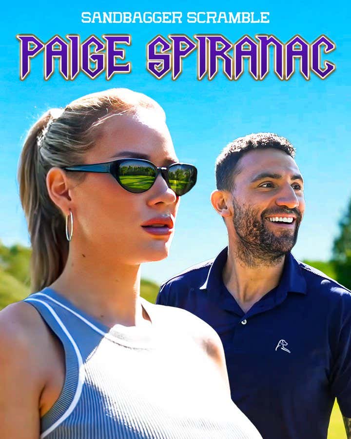 PAIGE SPIRANAC & BIZNASTY vs RYAN WHITNEY & KEITH YANDLE - SANDBAGGER SCRAMBLE