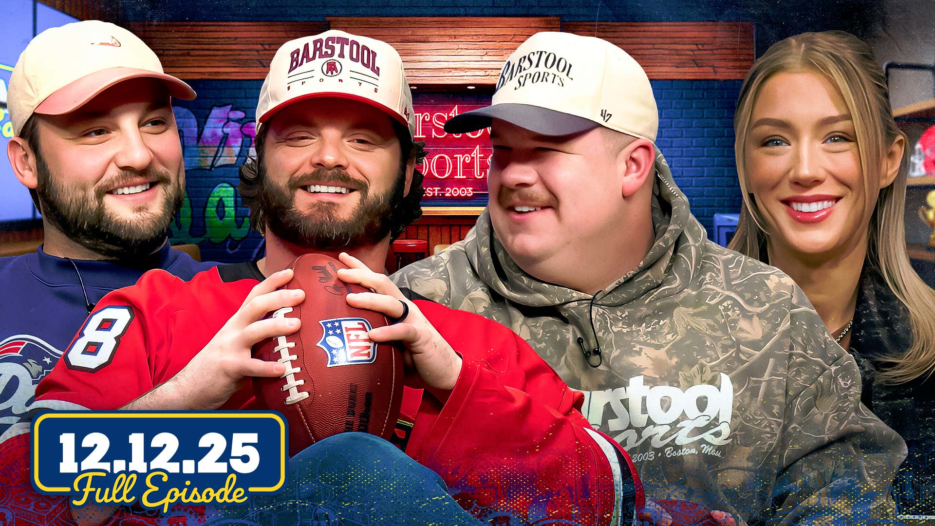 NFL Week 15 Preview & Indiana Big 10 Championship | Wake Up Barstool Full Episode