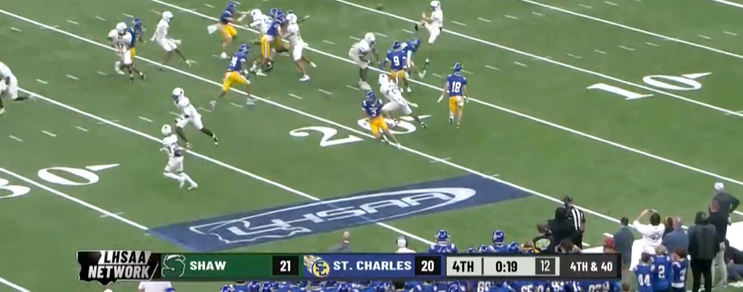 This Ending To The Louisiana High School State Championship Last Night Was One Of The Craziest You&#x27;ll Ever See