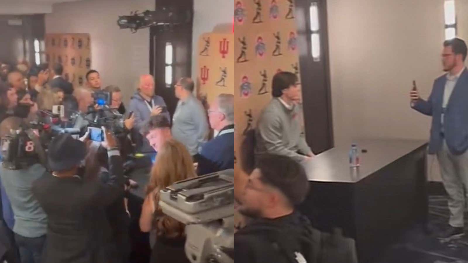 Poor Julian Sayin – Fernando Mendoza and Diego Pavia Were Mobbed By Reporters at Heisman Press Conference, While Julian Sayin... Not So Much