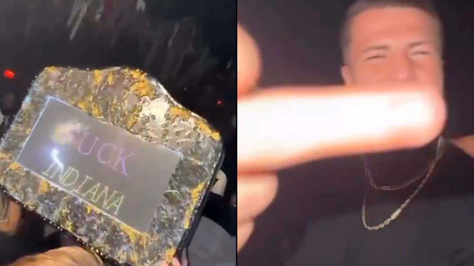 Diego Pavia Went Clubbing Last Night In NYC And May Not Have Been Happy About Losing The Heisman To Fernando Mendoza Judging By This Club Sign