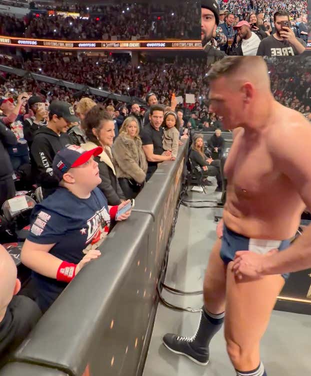 Gunther Played The Ultimate Heel Role Perfectly After He Roasted This Kid Who Was Mad He Beat John Cena In His Final Match