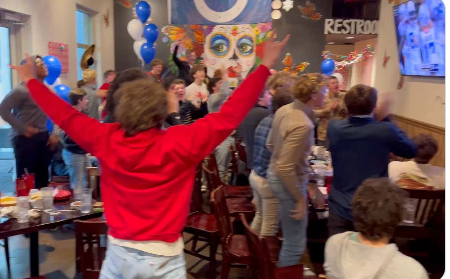 Some Things Are Bigger Than Sports - Philip Rivers High School Team Went Nuts During His First Touchdown Pass Sunday