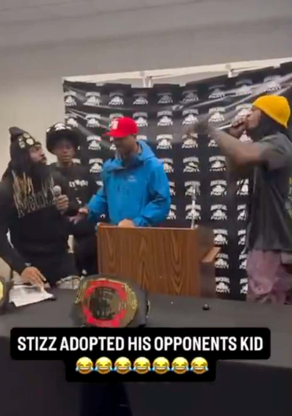 A Boxer At The Upcoming Gillie & Wallo Knockout Party Adopted His Opponent's Son A Week Before Their Fight