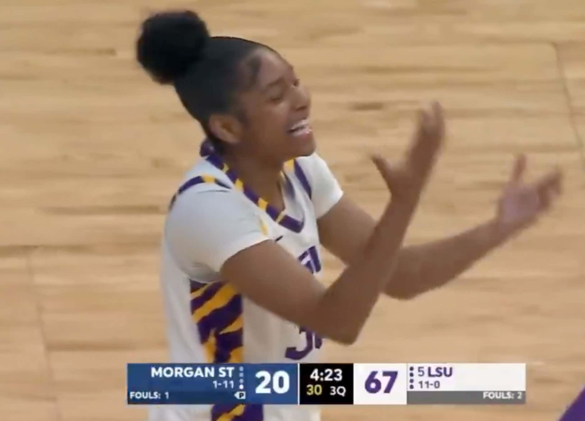 The LSU Tigers Women's Basketball Team Had Maybe The Most Intense "67" Dance Of All Time That May Have Shook The Arena