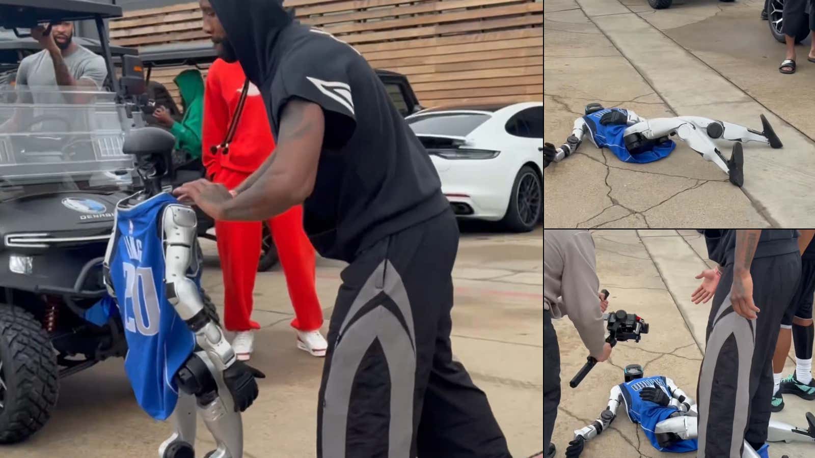 Score One For Humanity: Kyrie Irving Stood Up For Humans Everywhere By Taking Out A Robot But Also May Have Jumpstarted Our Eventual Demise