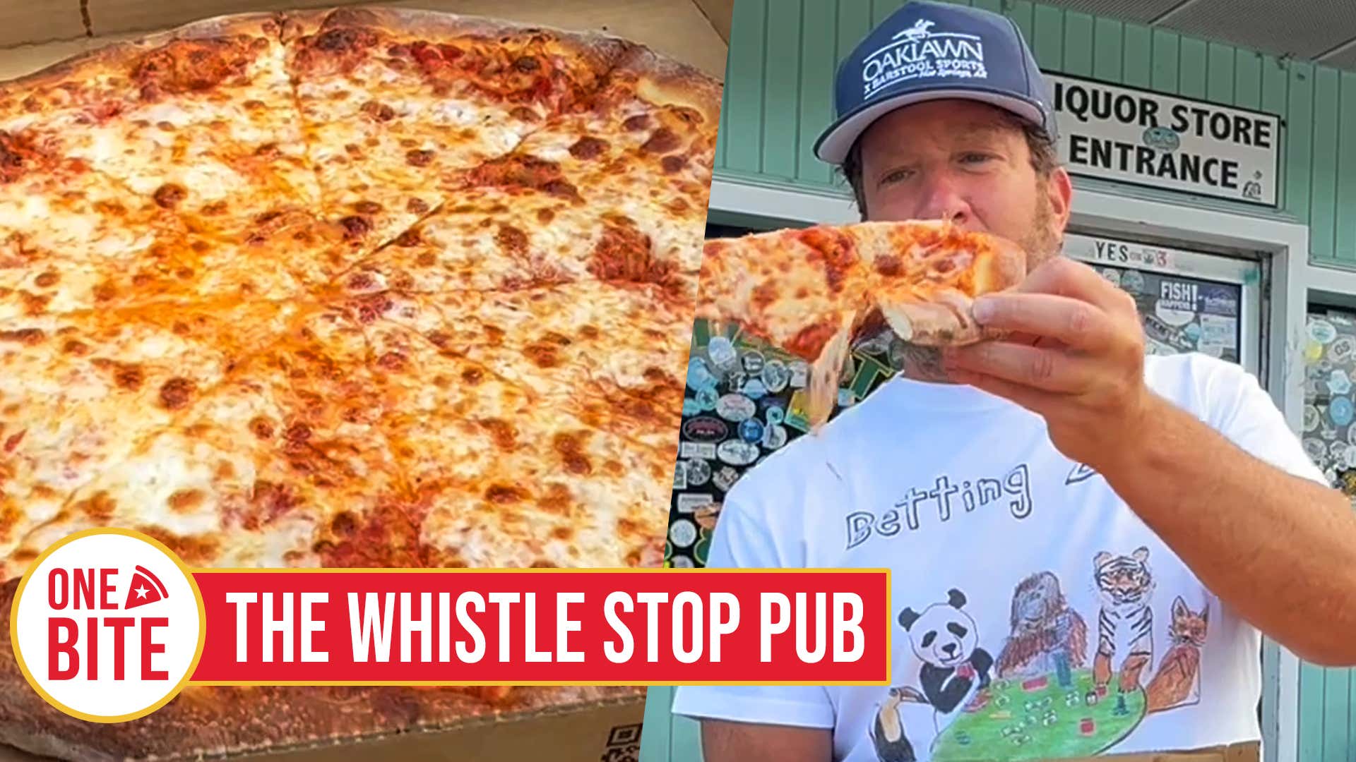 Barstool Pizza Review - The Whistle Stop Pub (Islamorada, FL) presented by BODYARMOR