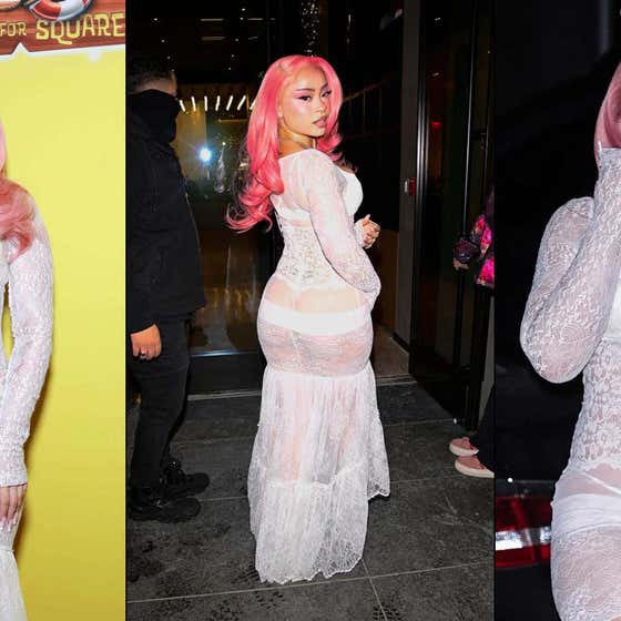Ice Spice Went Cheeks Out, In A See-Through Dress, For The Sponge Bob Squarepants Movie Premiere | Barstool Sports Ice Spice Went Cheeks Out, In A See-Through Dress, For The Sponge Bob Squarepants Movie Premiere | Barstool Sports