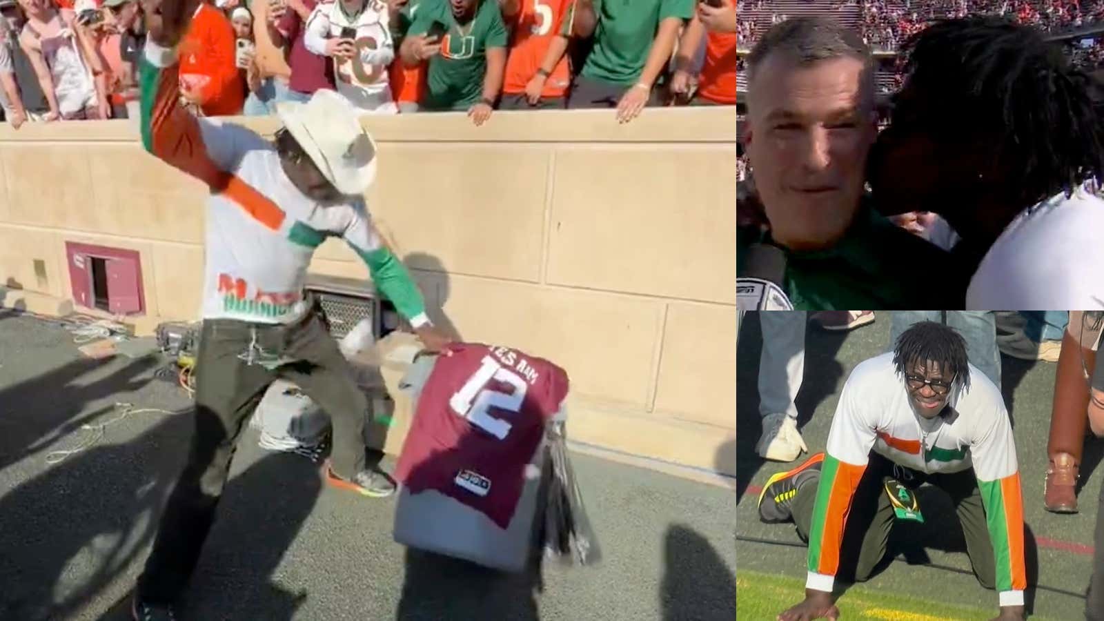 Miami Wins. Michael Irvin is a Fucking Crazy Person.