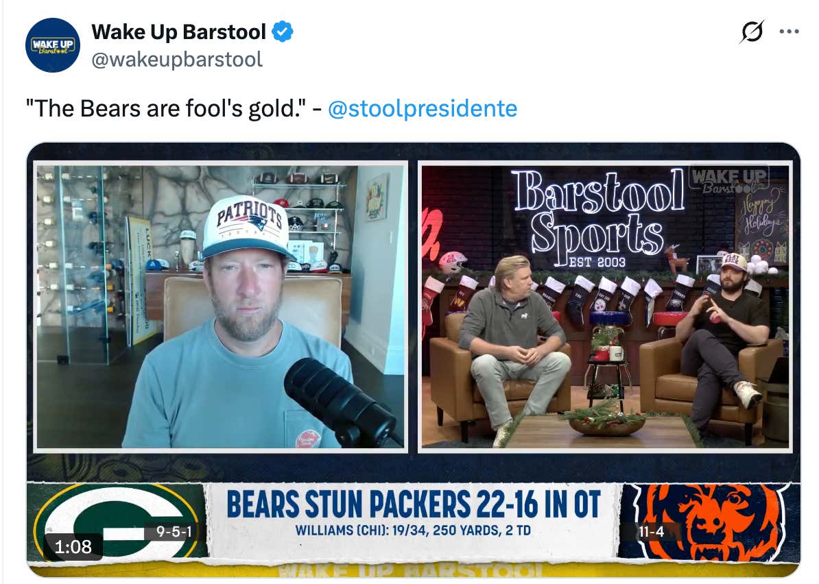 Nobody Respects The Bears And We Don't Care