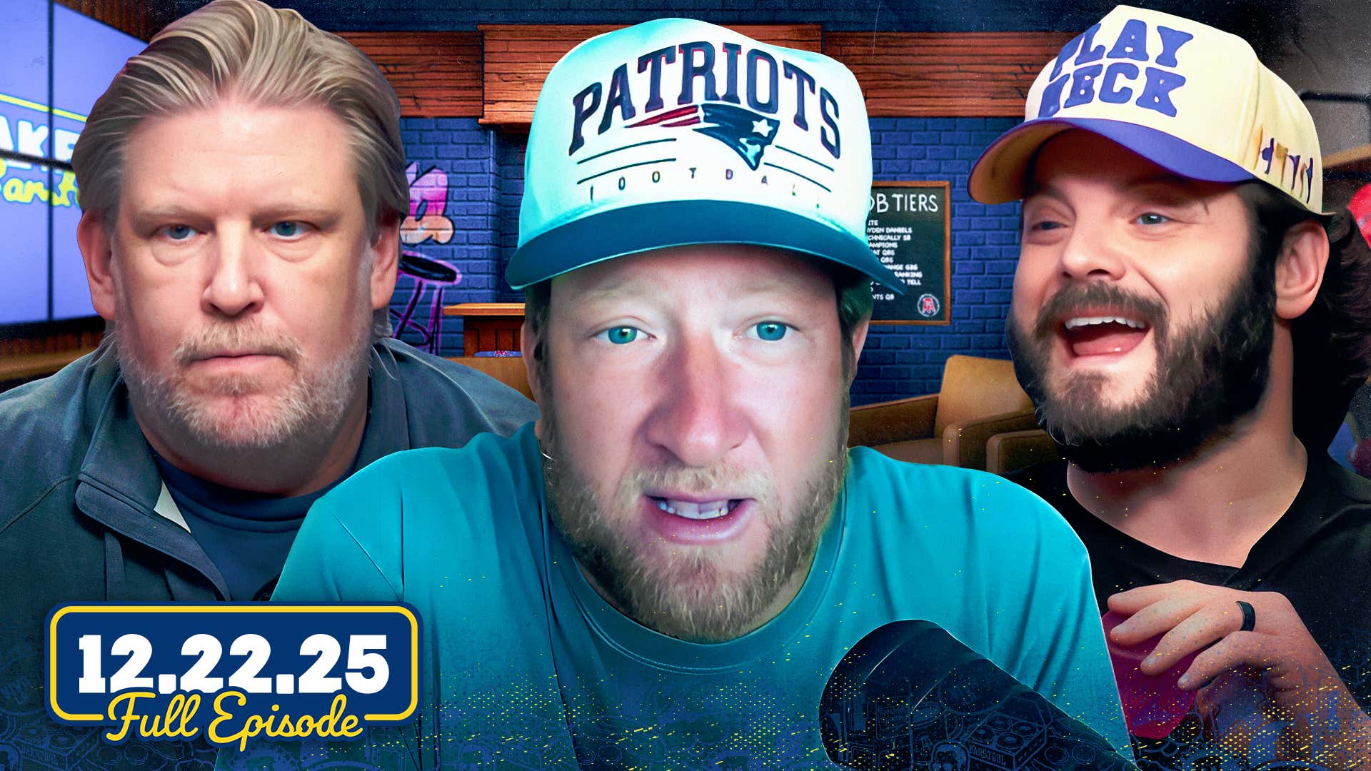 Patriots Win, Dave at Jake Paul Fight & CFB Playoffs | Wake Up Barstool Full Episode