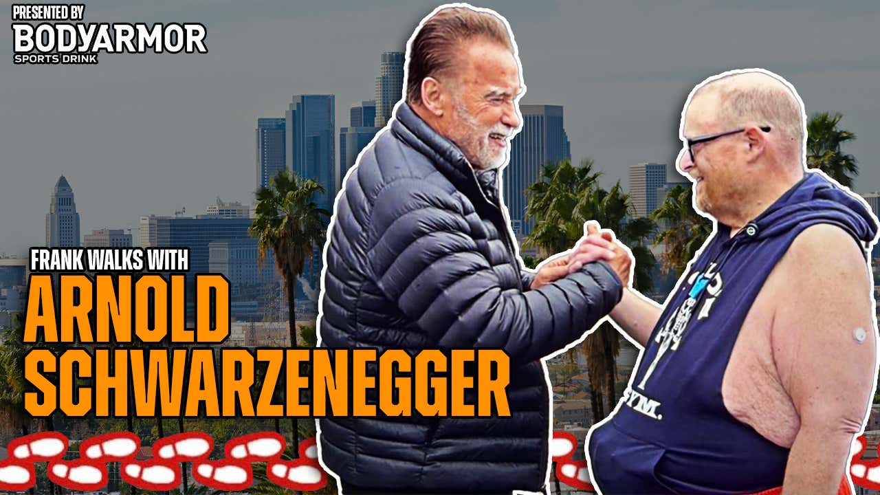 Frank Walks Episode 80: Arnold Schwarzenegger workout presented by BodyArmor