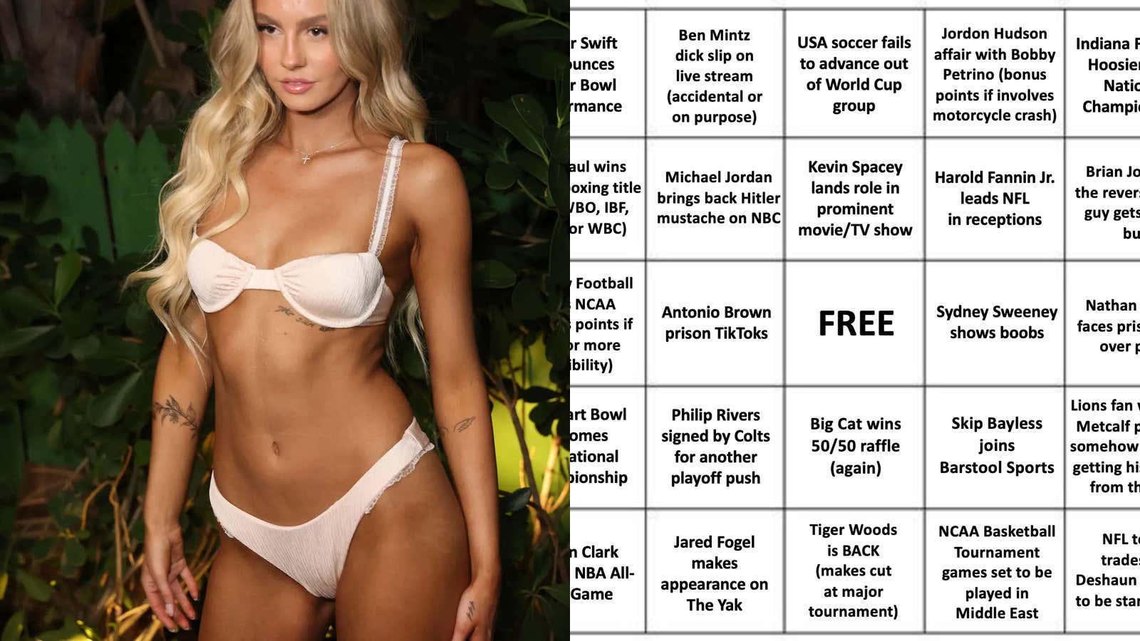 Dumping Them Out: My Official 2026 Bingo Card