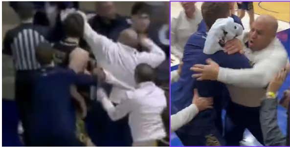 Head Coach Micah Shrewsberry Went Ballistic And Charged At An Official After Four-Point Play Rollercoaster Cost Notre Dame The Game Vs. Cal