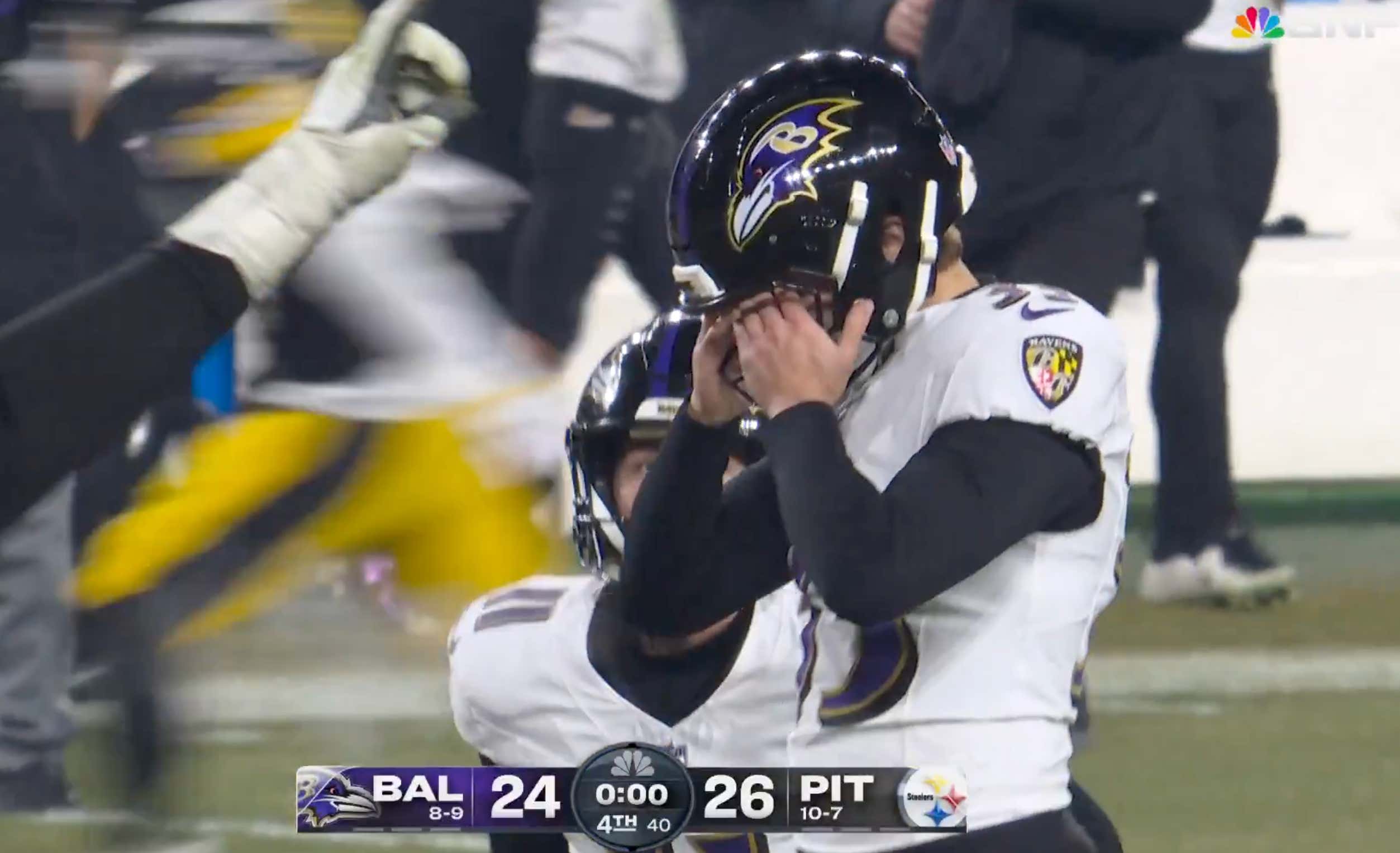 WIDE RIGHT: Tyler Loop’s Missed Field Goal Dooms The Ravens And Sends The Steelers To The Playoffs After a Thriller To Close Out The Regular Season