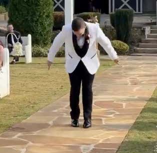 Watch: Some Guy Is Going Viral For Walking Into His Own Wedding In THE Most Cringeworthy Way Possible