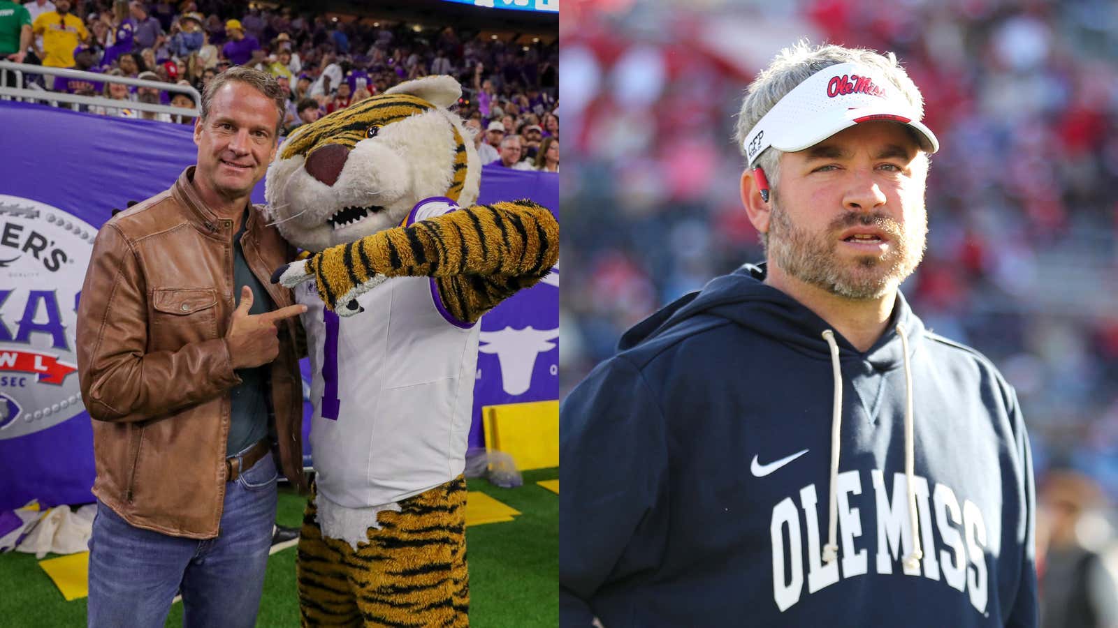 Lane Kiffin Has Recalled Ole Miss' WR Coach George McDonald And TE Coach Joe Cox Back To LSU Ahead Of Tomorrow's Fiesta Bowl