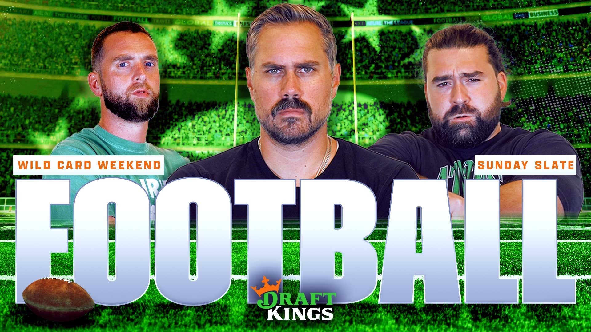 Big Cat and the Barstool Chicago Crew sweat out Wild Card Weekend | Barstool Gambling Cave