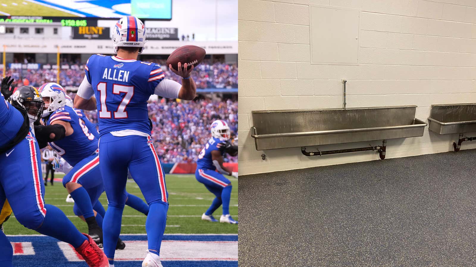 The Buffalo Bills Are Auctioning Off Their Old Used Urinal Troughs