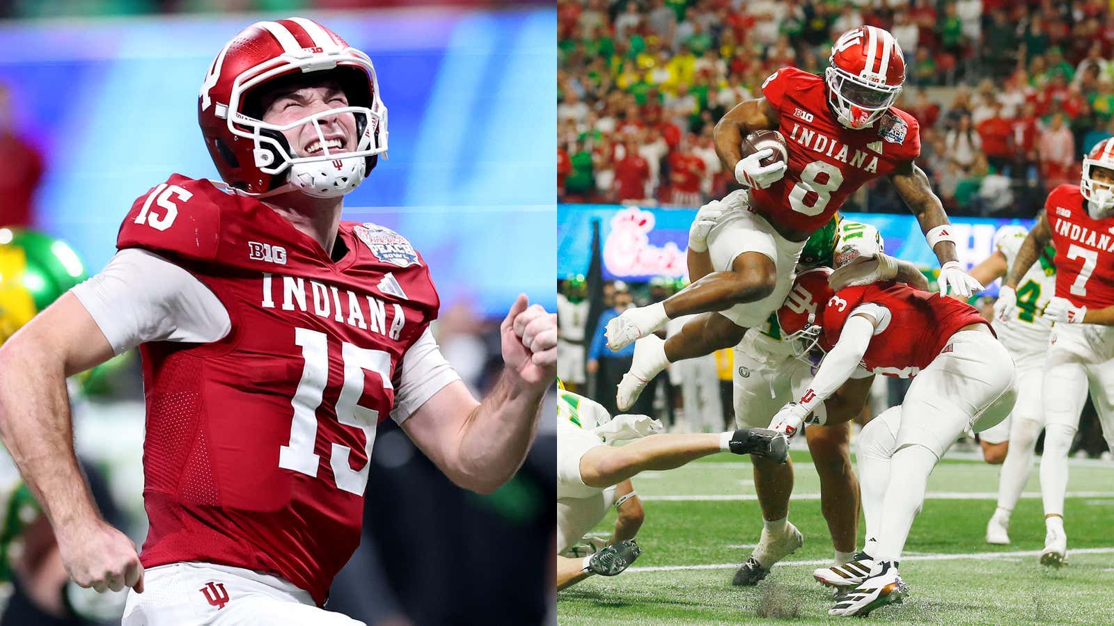 Peach Bowl Recap – Indiana Embarrassed Oregon 56-22 and Will Play The Miami Hurricanes for The National Championship