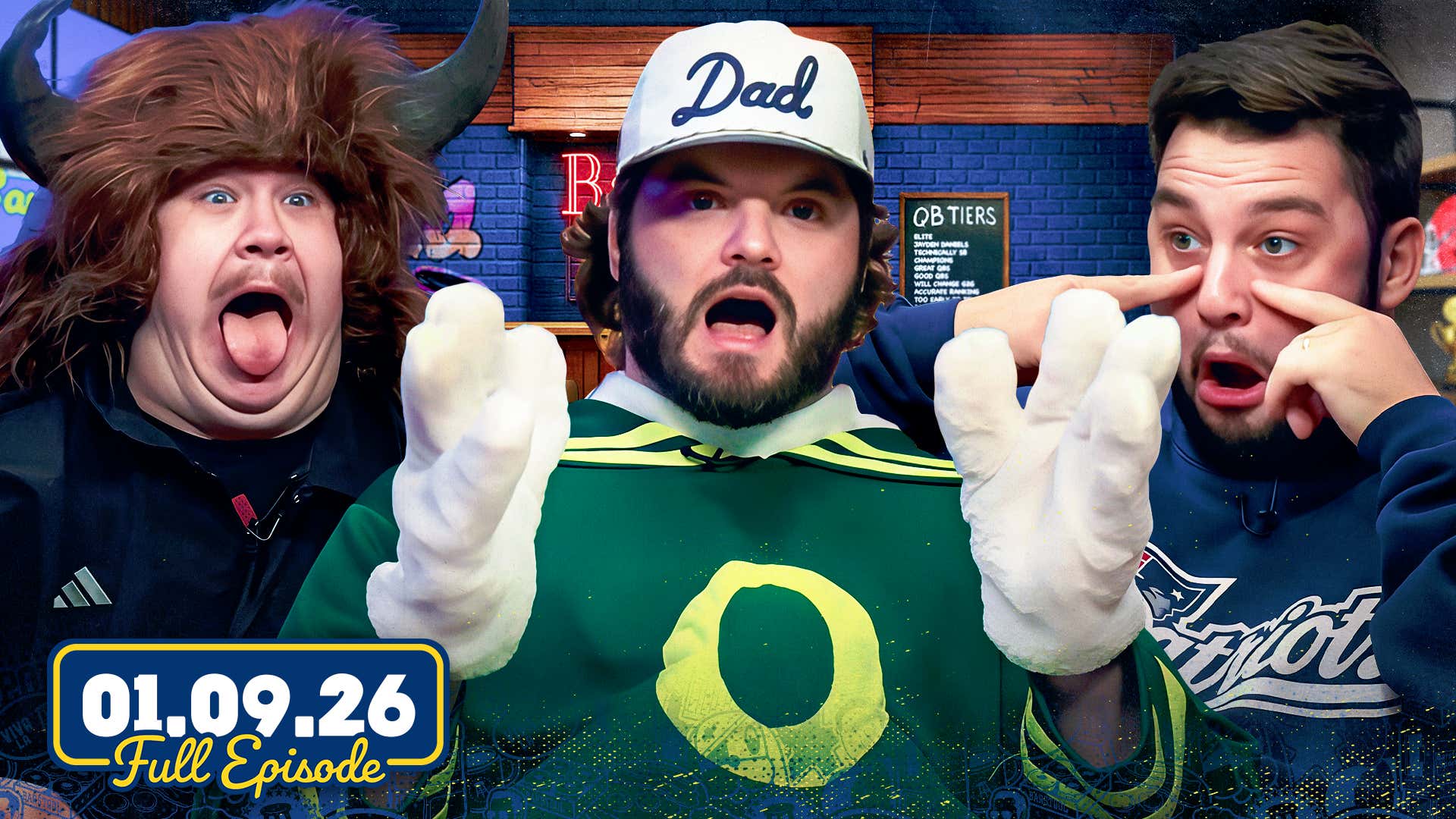 Peach Bowl Preview w/ "The Bear" & Ross Tucker on NFL Coach Firings | Wake Up Barstool Full Episode