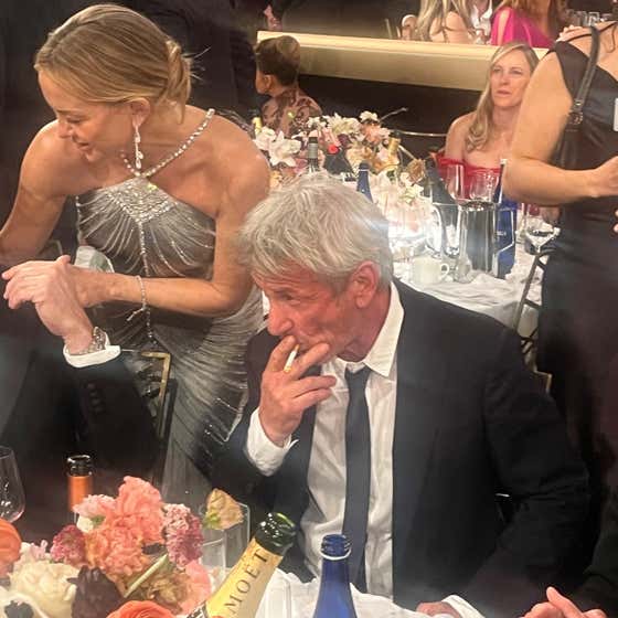 sean penn cigarette brand Do Not Tell Sean Penn He Can't Smoke Inside at The Golden Globes