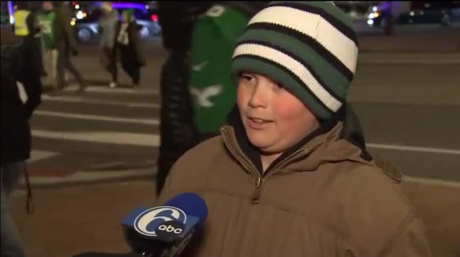 Young Eagles Fan Wants To See Kevin Patullo Flipping Burgers At McDonald's Next Year, But Even That Might Be Too Much For Him