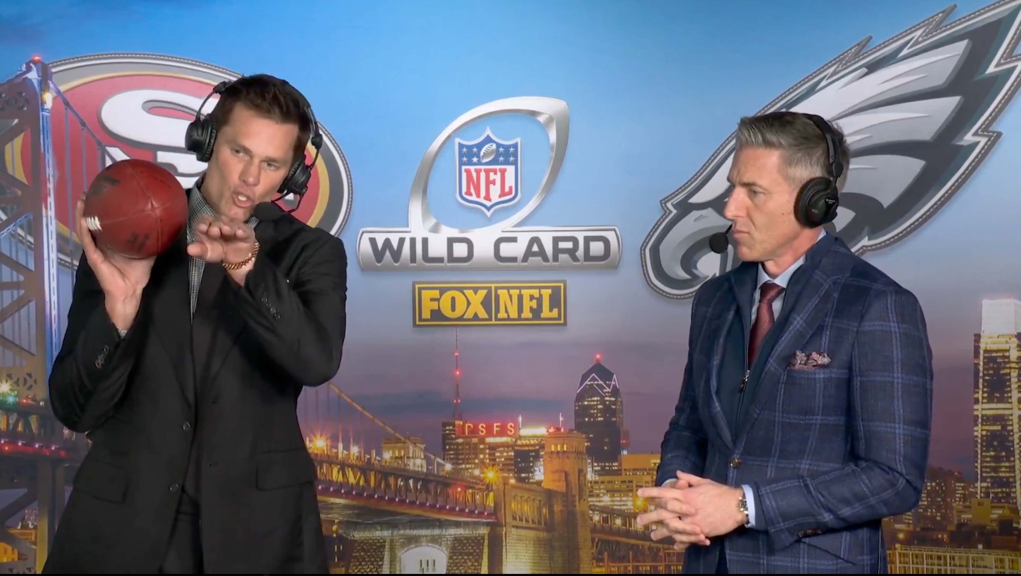 Tom Brady Nerding Out On TV While Calling A Game Is So Awesome
