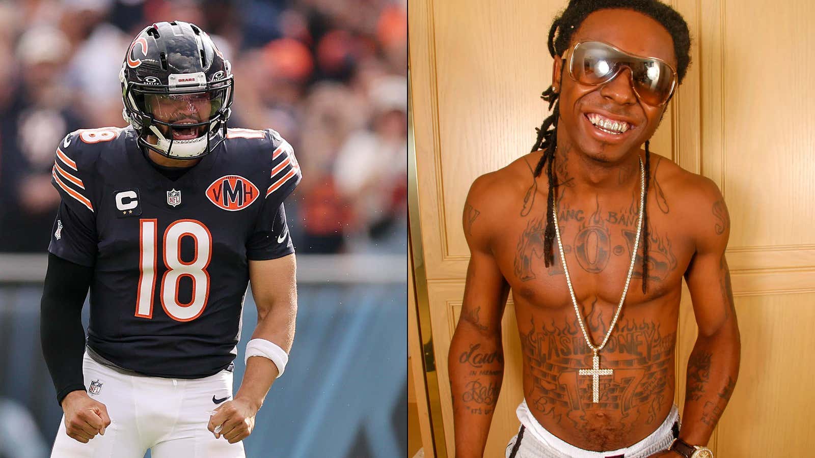 Caleb Williams Put Lil Wayne In Check After Weezy Ripped Him, (And His Painted Nails), On Twitter
