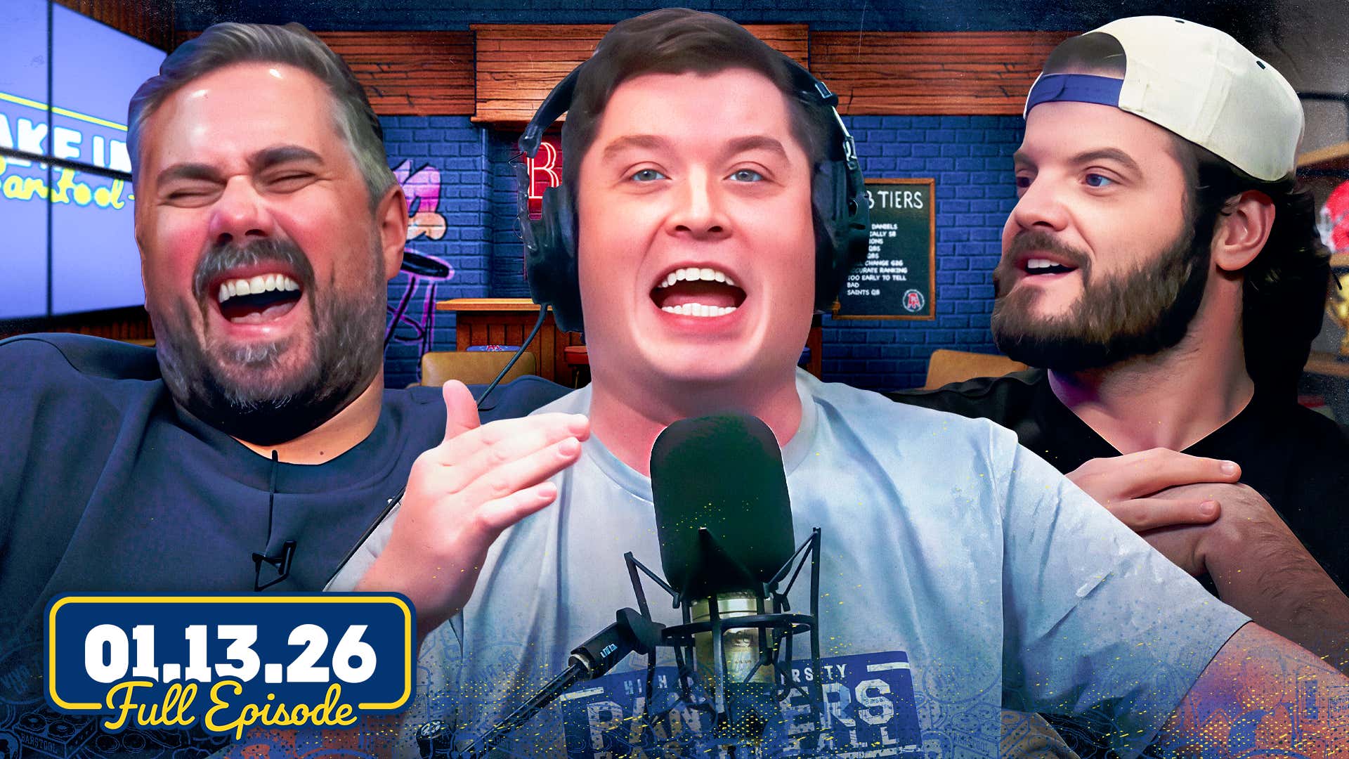 Caleb Williams’ Comeback, Texans Advance & Wisconsin Basketball | Wake Up Barstool Full Episode